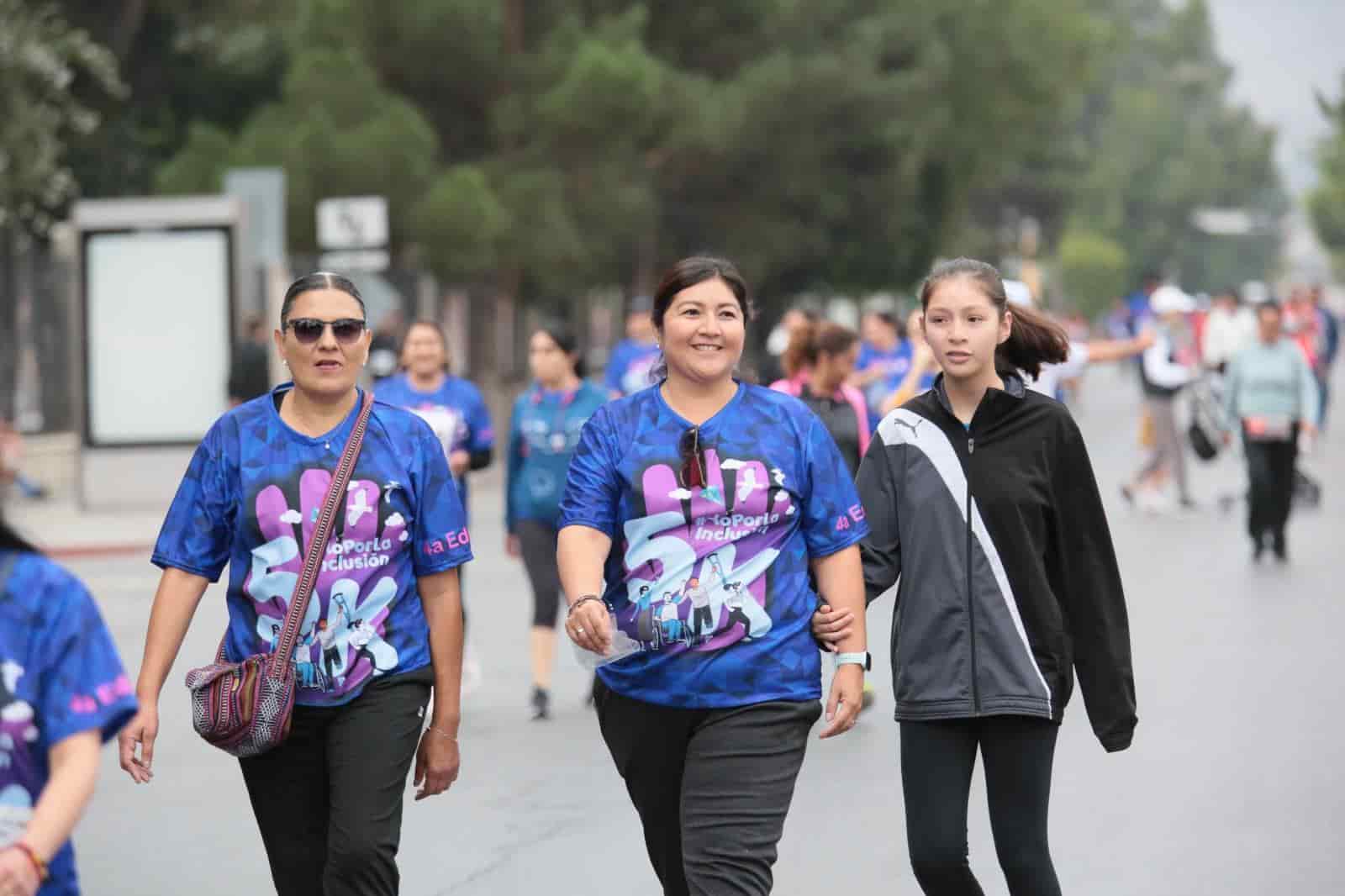 Realizan el 5K ‘Yo por la Inclusión 2023’
