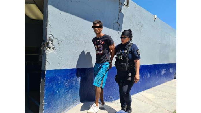 Capturan a ‘ratón’ por robar resbaladero