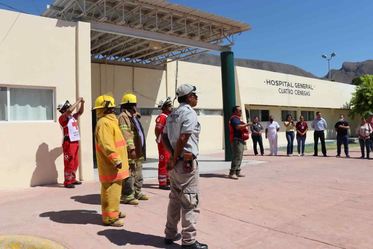 Éxito en simulacro con cieneguenses