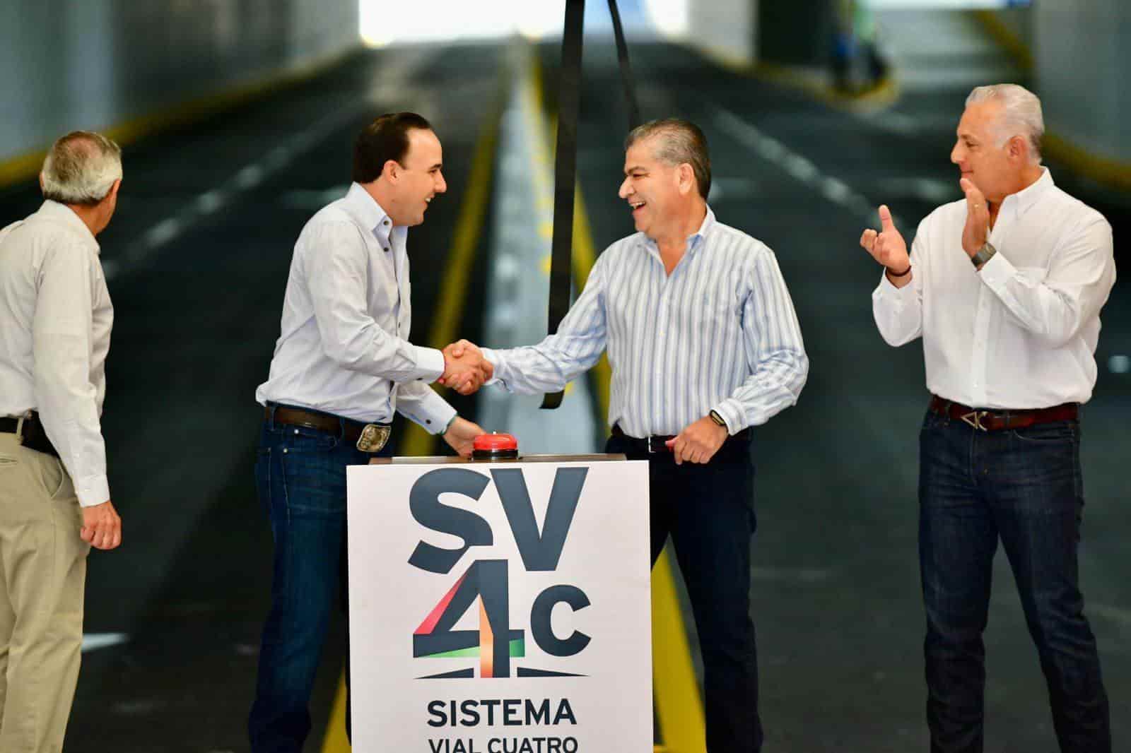Inaugura MARS sistema vial “Cuatro Caminos”