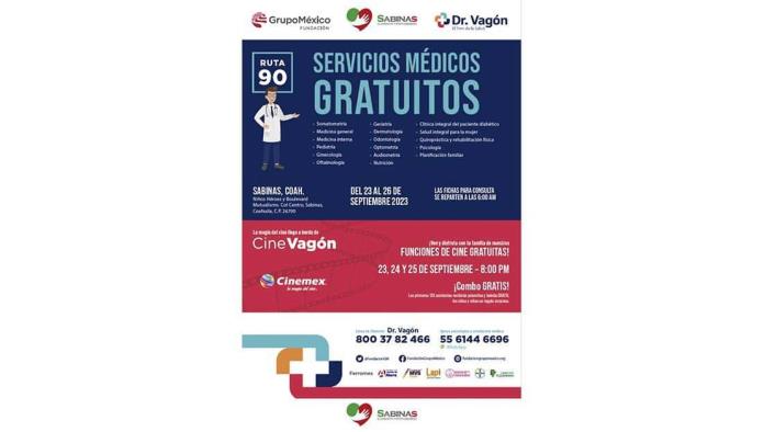 Anuncia Diana Haro visita del Dr. Vagón