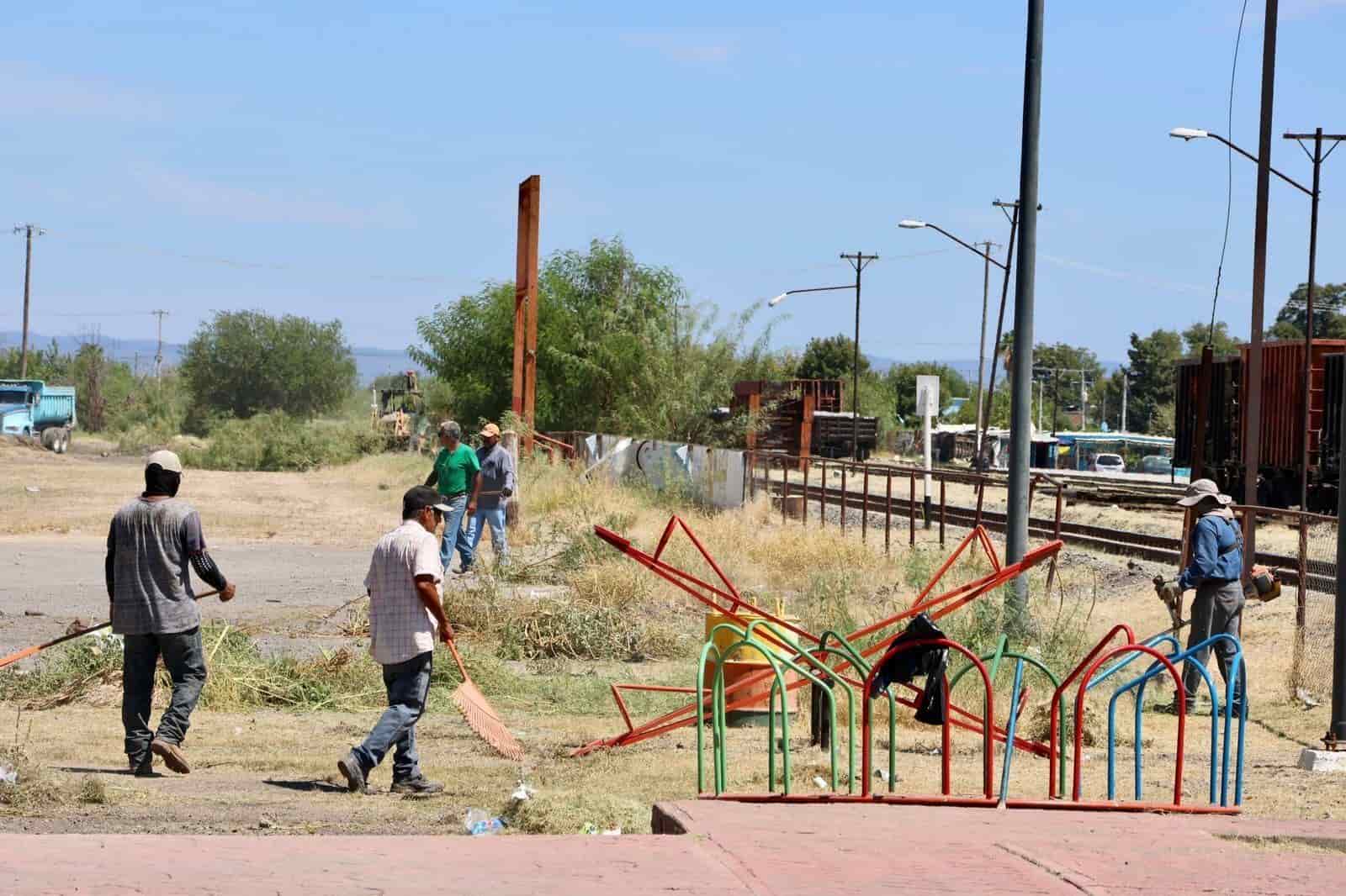 Supervisa Diana Haro limpieza en estación