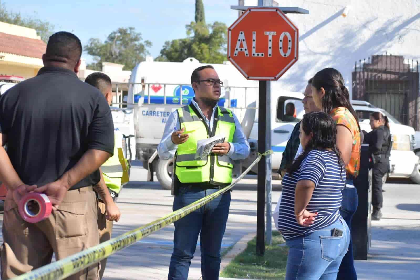 ¡Simulacro! Realizan ejercicio en el ayuntamiento de Nava