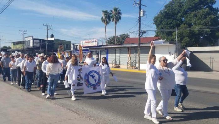 Marchan por La Paz en Acuña
