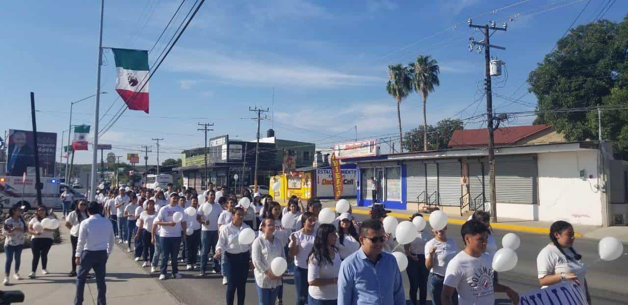 Marchan por La Paz en Acuña