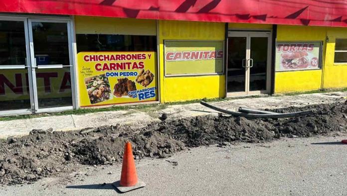 Mejoran la red de agua potable en Nava
