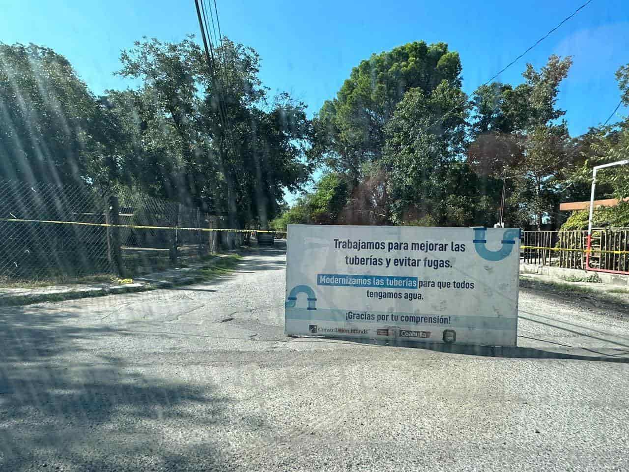 Mejoran la red de agua potable en Nava