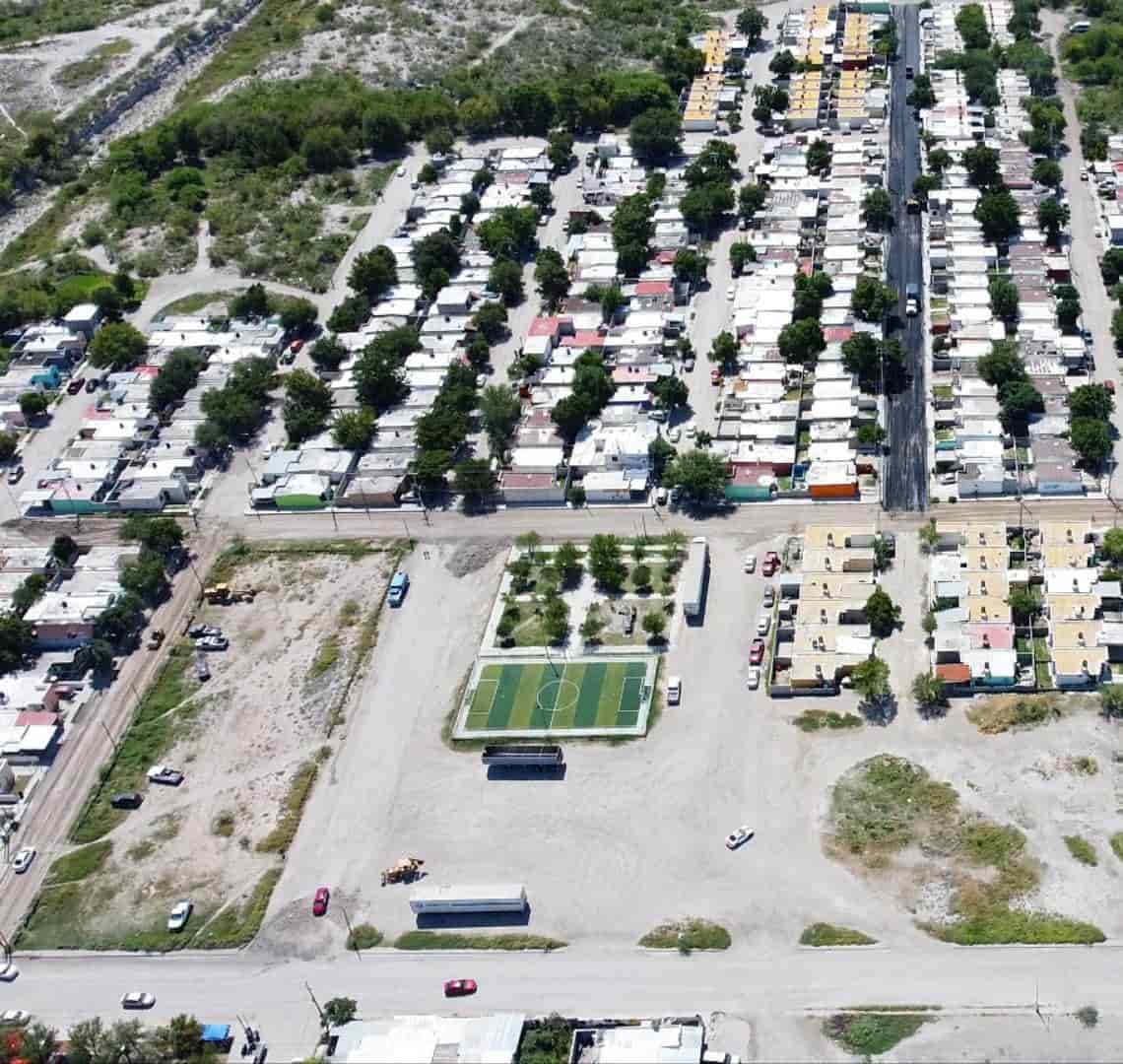 Pavimentan calles de Ampliación I. Allende