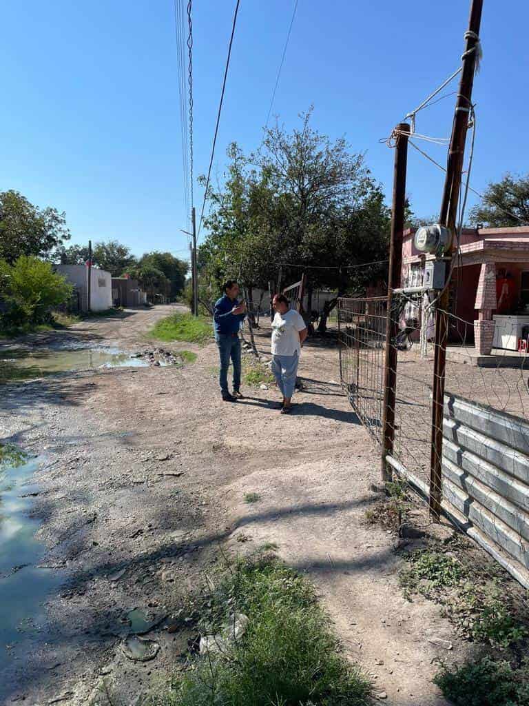 Inicia la rehabilitación de la calle de Zaragoza en Allende