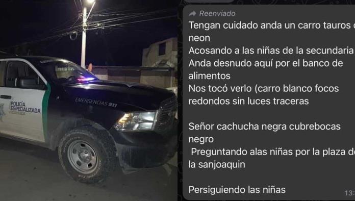 Reportan a acosador de jovencitas en secundaria de la San Joaquín