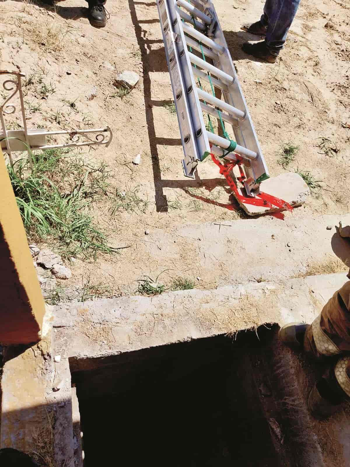 Cae a tumba por no respetar a los muertos