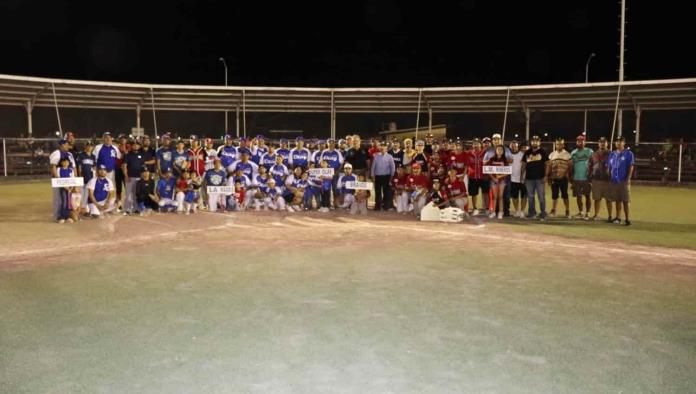 En Ciénegas inicia softbol nocturno