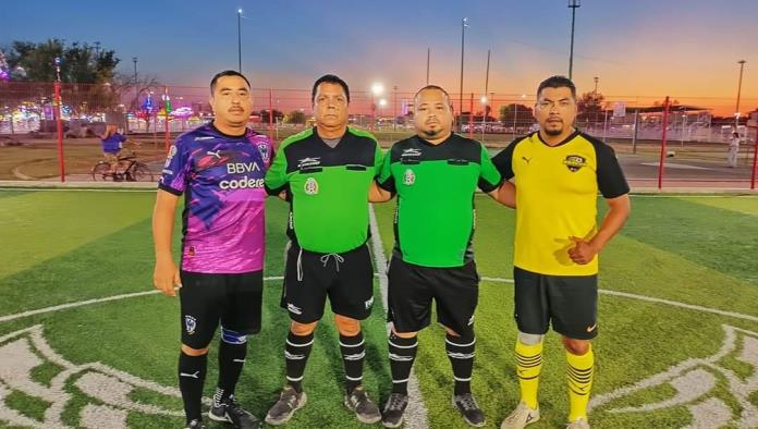 Torneo de futbol 7 en la recta final Liga auténtica de veteranos