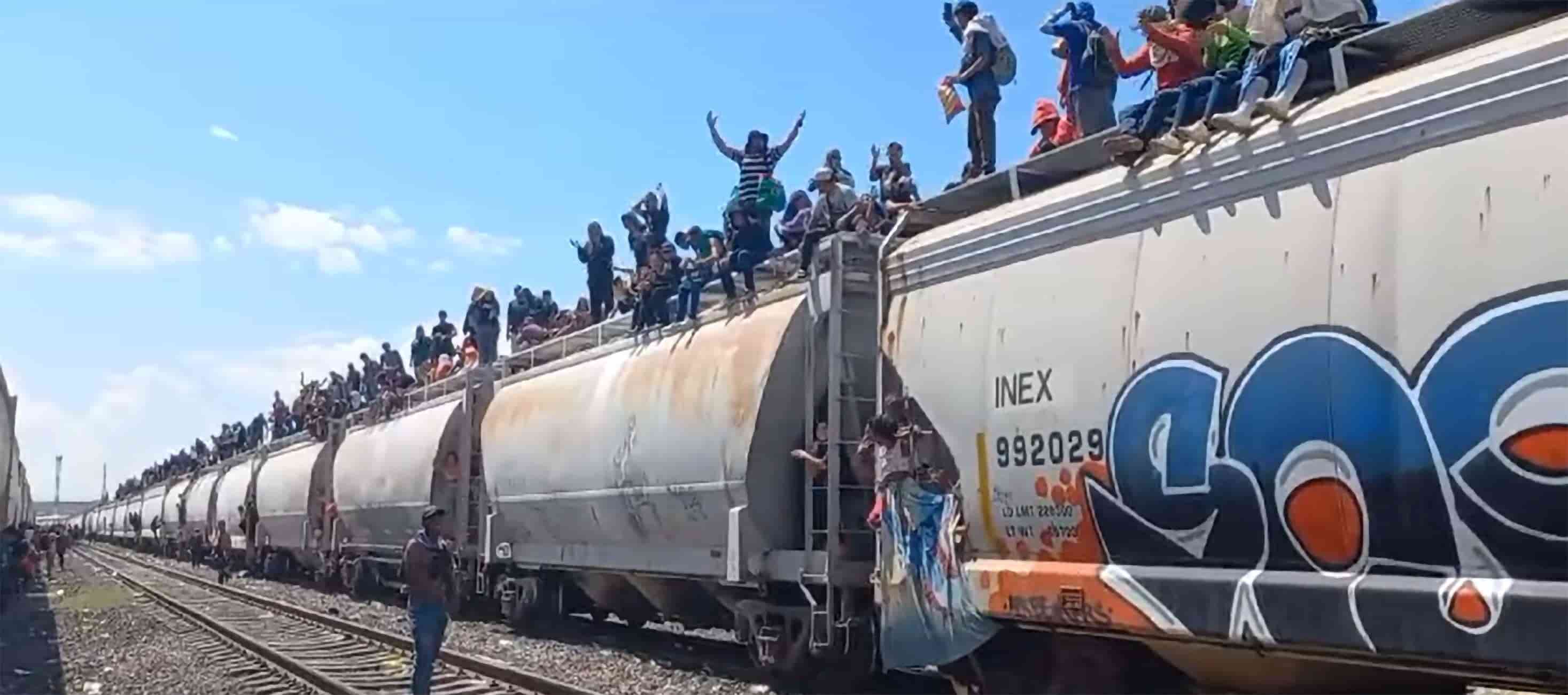 ‘Sin fin’ la caravana migrante  
