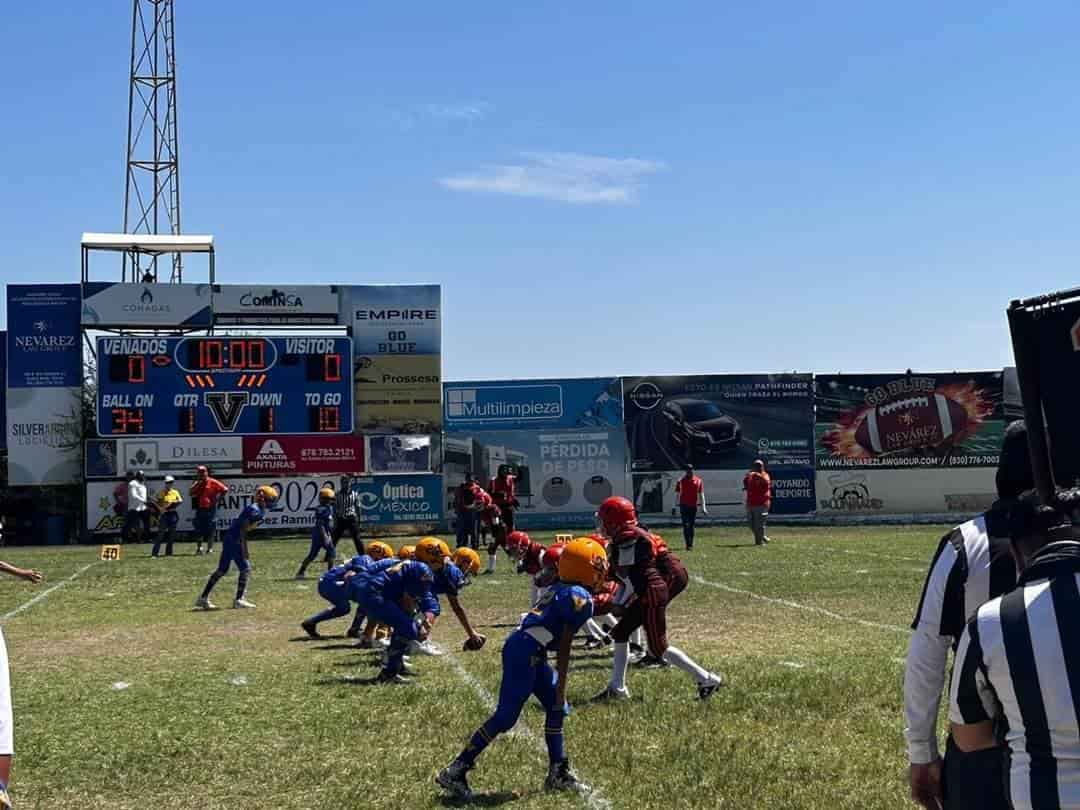 Resultados completos J2 del fútbol americano AFAINC