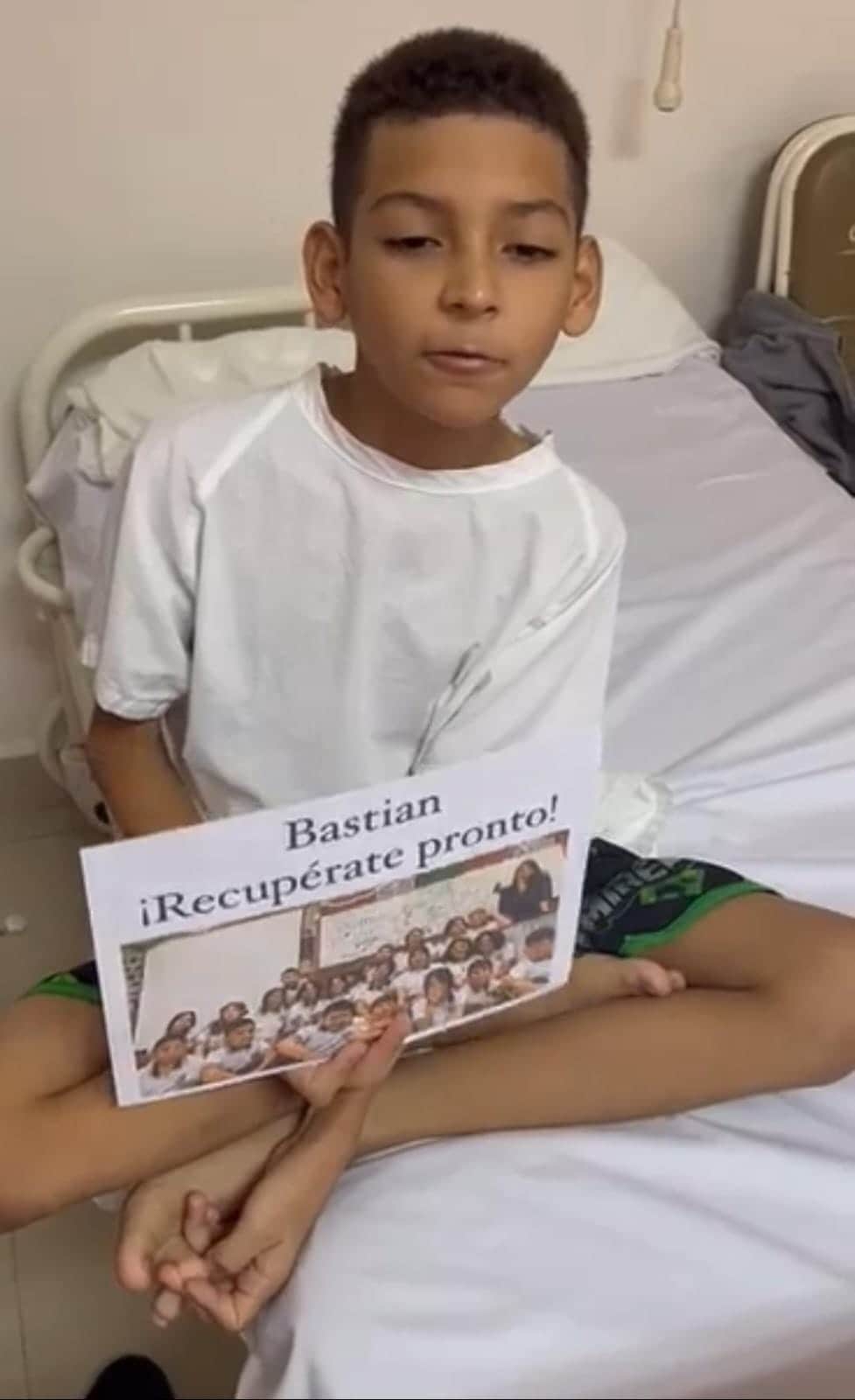 ¡A seguir con todo! Bastian es dado de alta y seguirá con tratamiento
