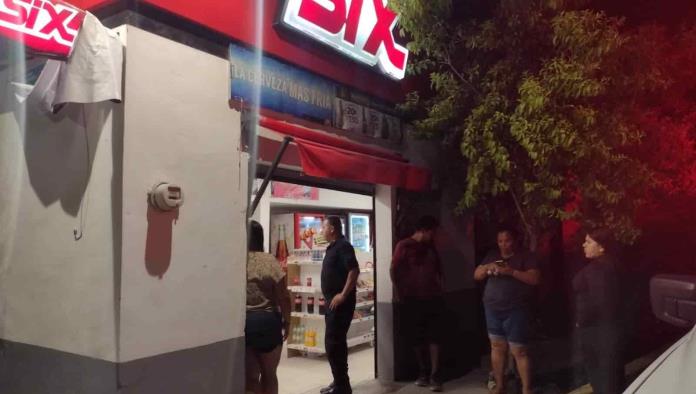 Asaltan tienda; se llevan ‘cheve’