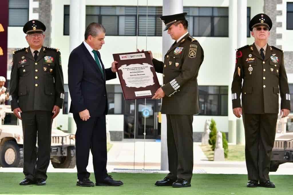 Entrega Coahuila cuartel a SEDENA en Acuña