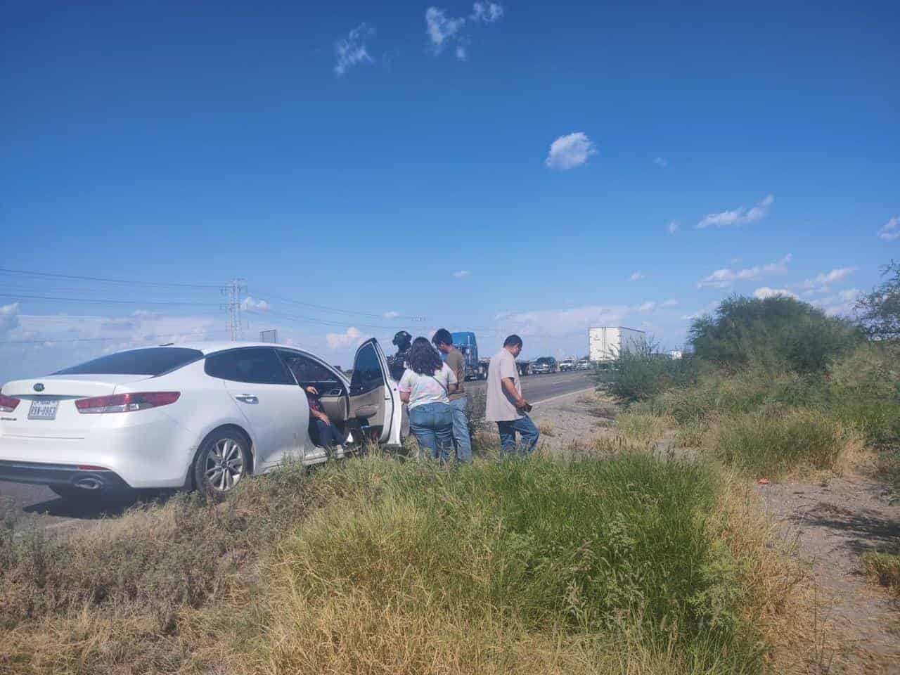 ¡Aparatoso choque en la 57! Resultan dos mujeres lesionadas