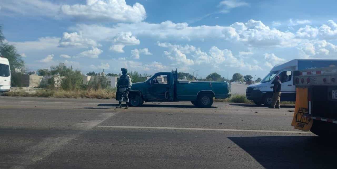 ¡Aparatoso choque en la 57! Resultan dos mujeres lesionadas