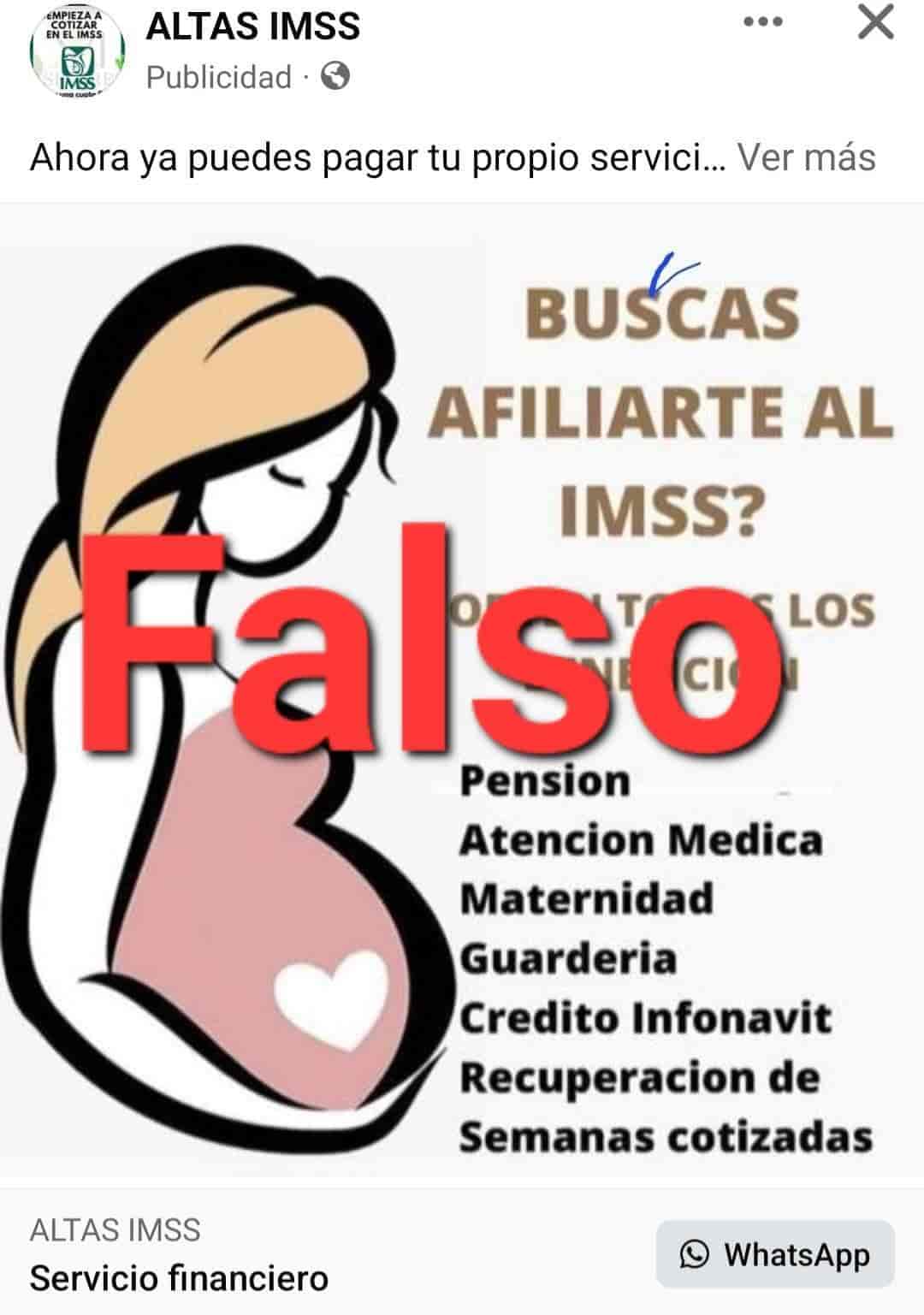 ¡Cuidado! Detectan páginas falsas de servicios del IMSS
