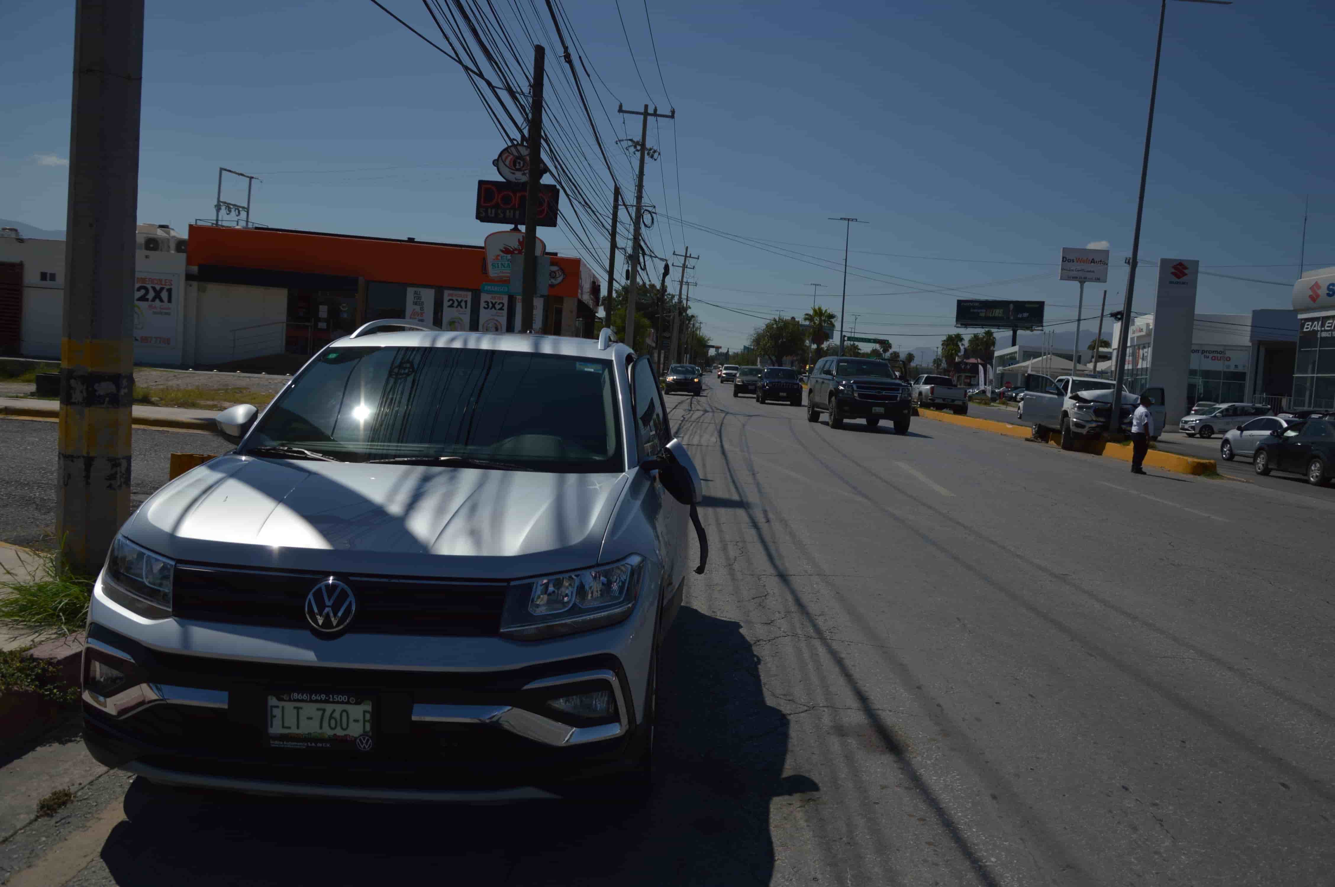 Deja en pérdida total camioneta prestada