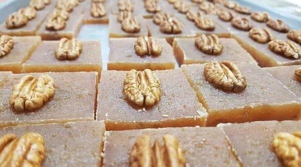 Reconocen patente de dulces de nuez