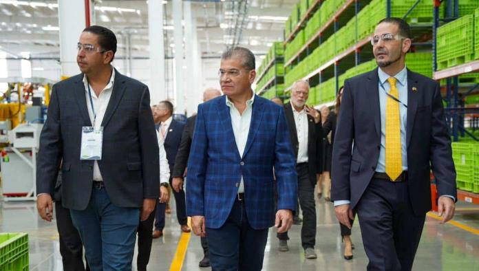 Inauguran Martinrea Estampados; crece R. Arizpe en inversiones 