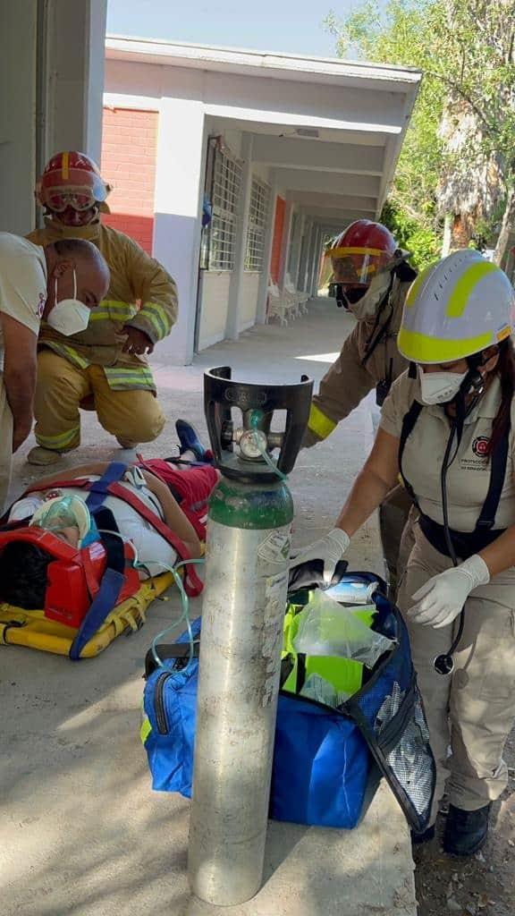 Simulan incendio de un minsiplit