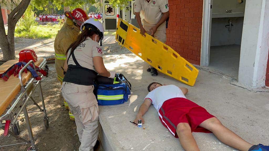 Simulan incendio de un minsiplit