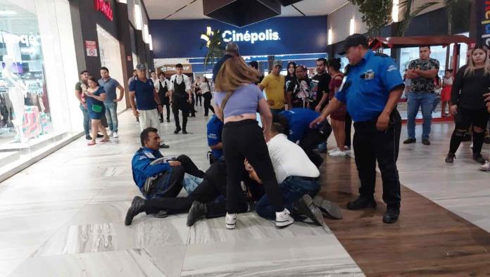 Piden prudencia a guardias del mall