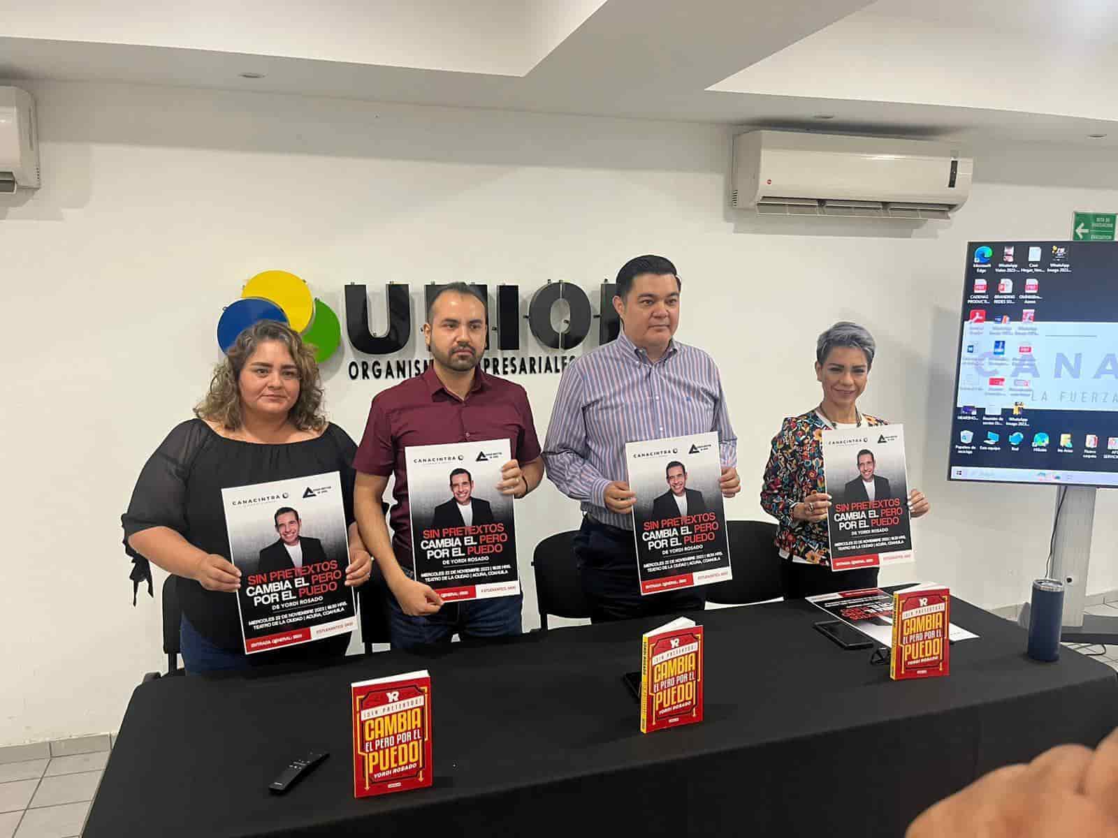 ¡Yordi Rosado viene a Acuña! Presentan evento al público