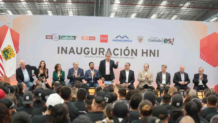 Inaugura MARS empresa HNI