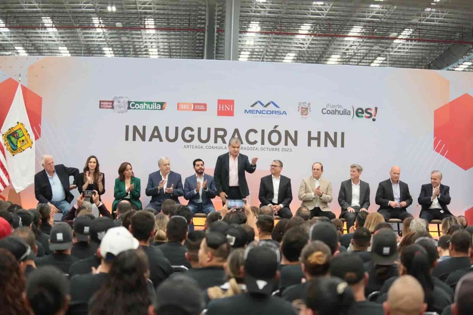 Inaugura MARS empresa HNI