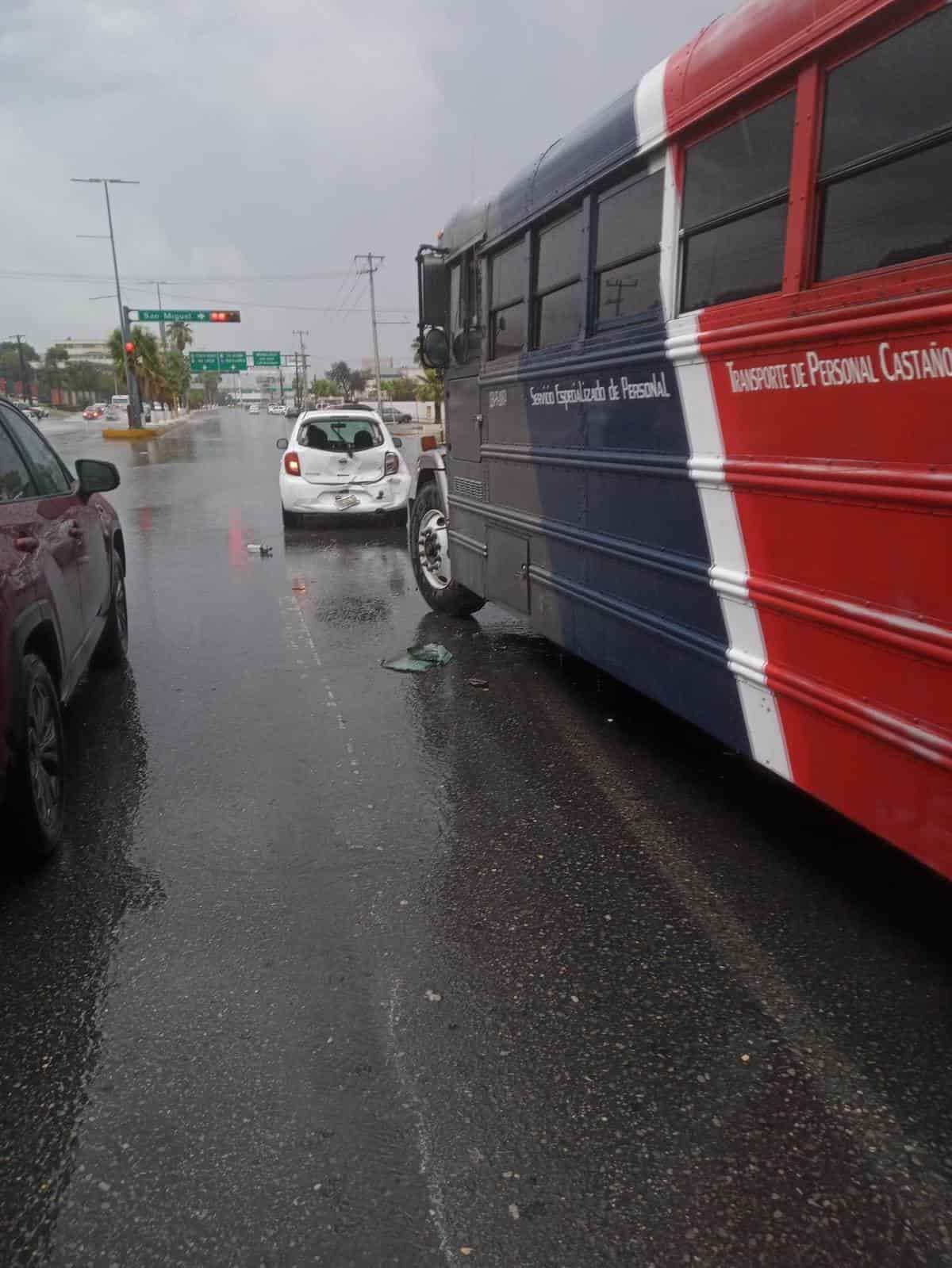 Frunce auto con camión