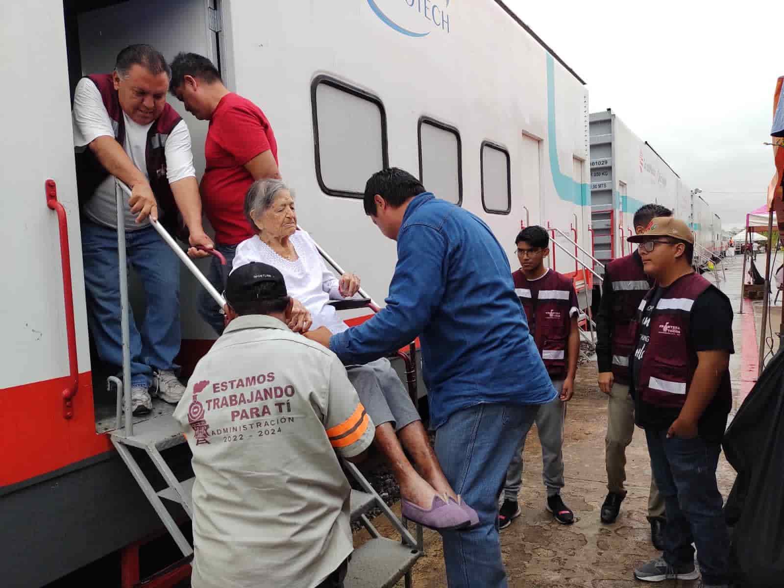 Apoya Frontera a pacientes del Dr. Vagón