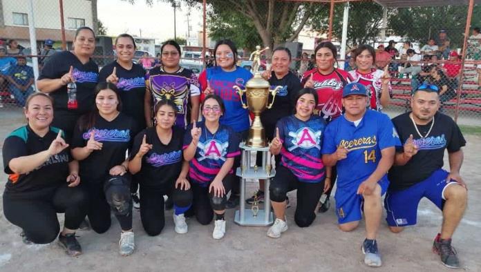 Jornada premier en el softbol femenil