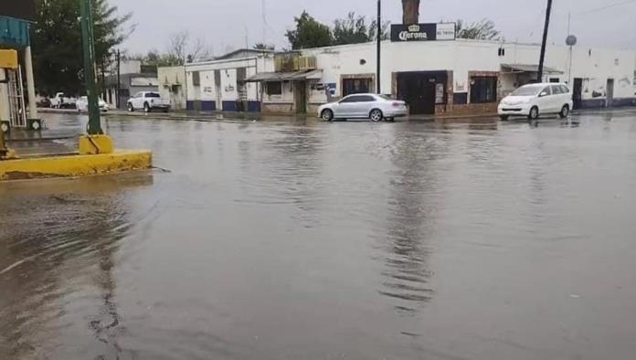 Cierran por horas el vado por las torrenciales lluvias.