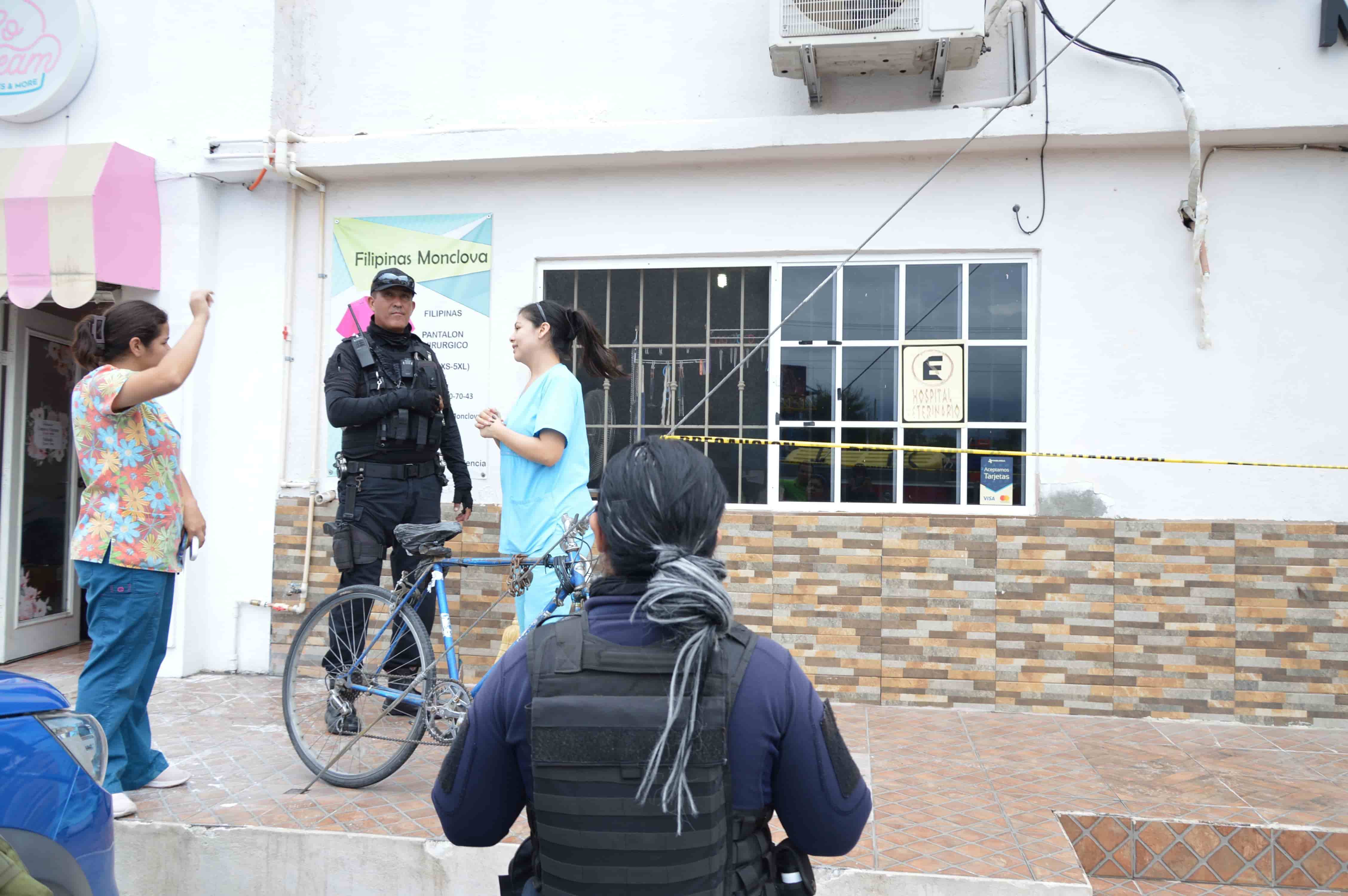 Alcanza flamazo a veterinario