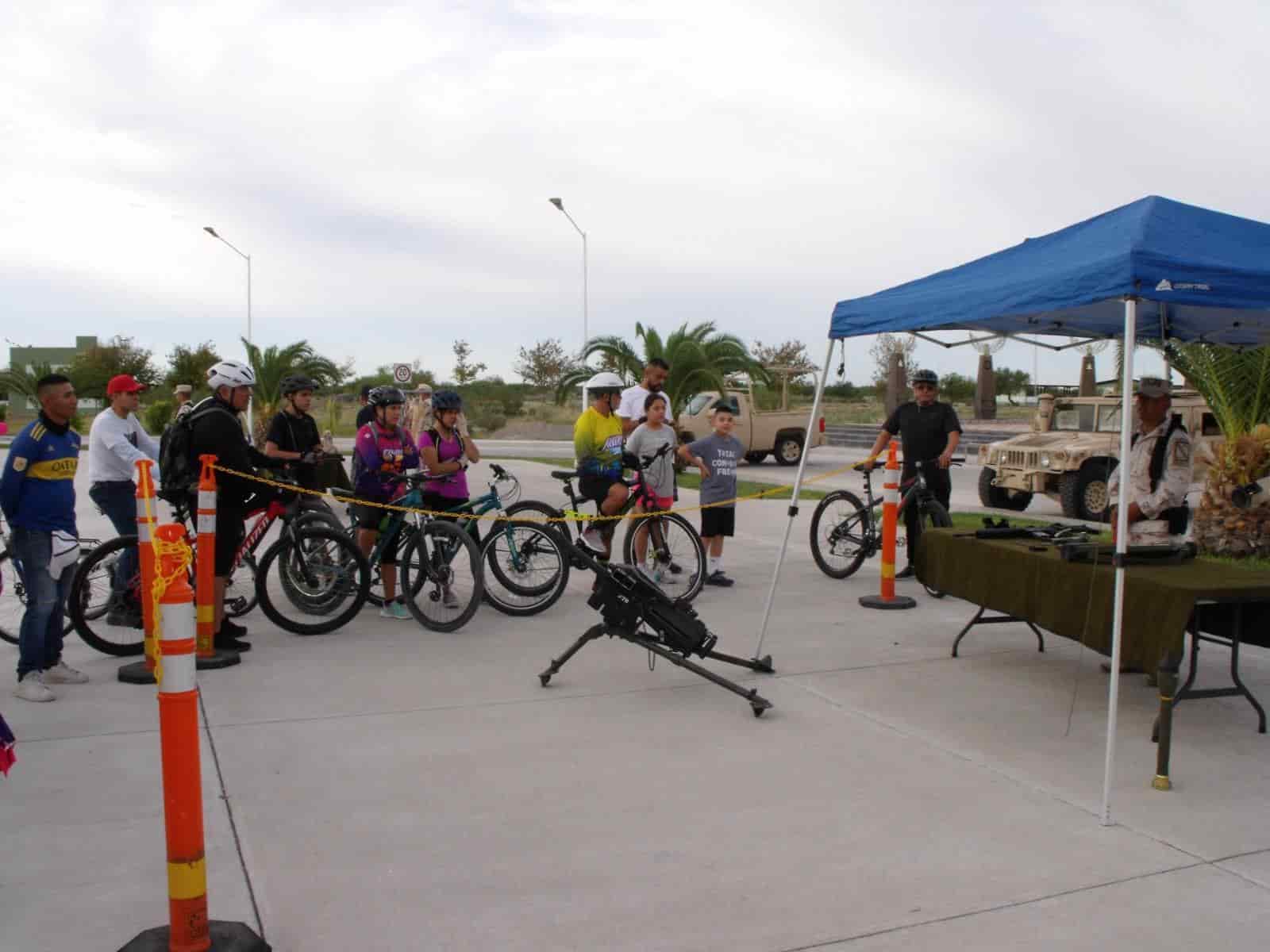 Realizan con gran éxito la Rodada Ciclista