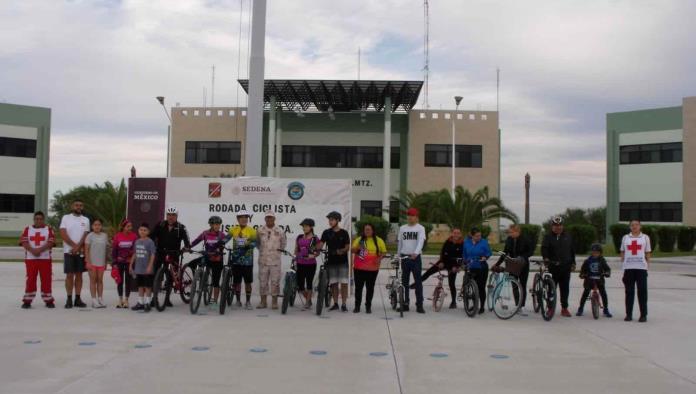 Realizan con gran éxito la Rodada Ciclista