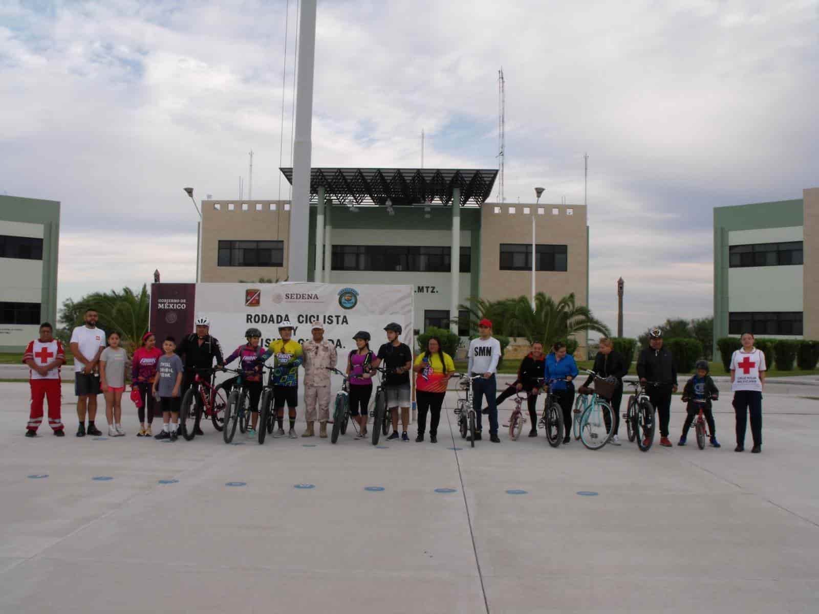 Realizan con gran éxito la Rodada Ciclista