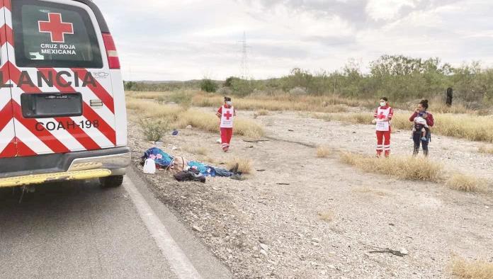Muere Migrante en la carretera