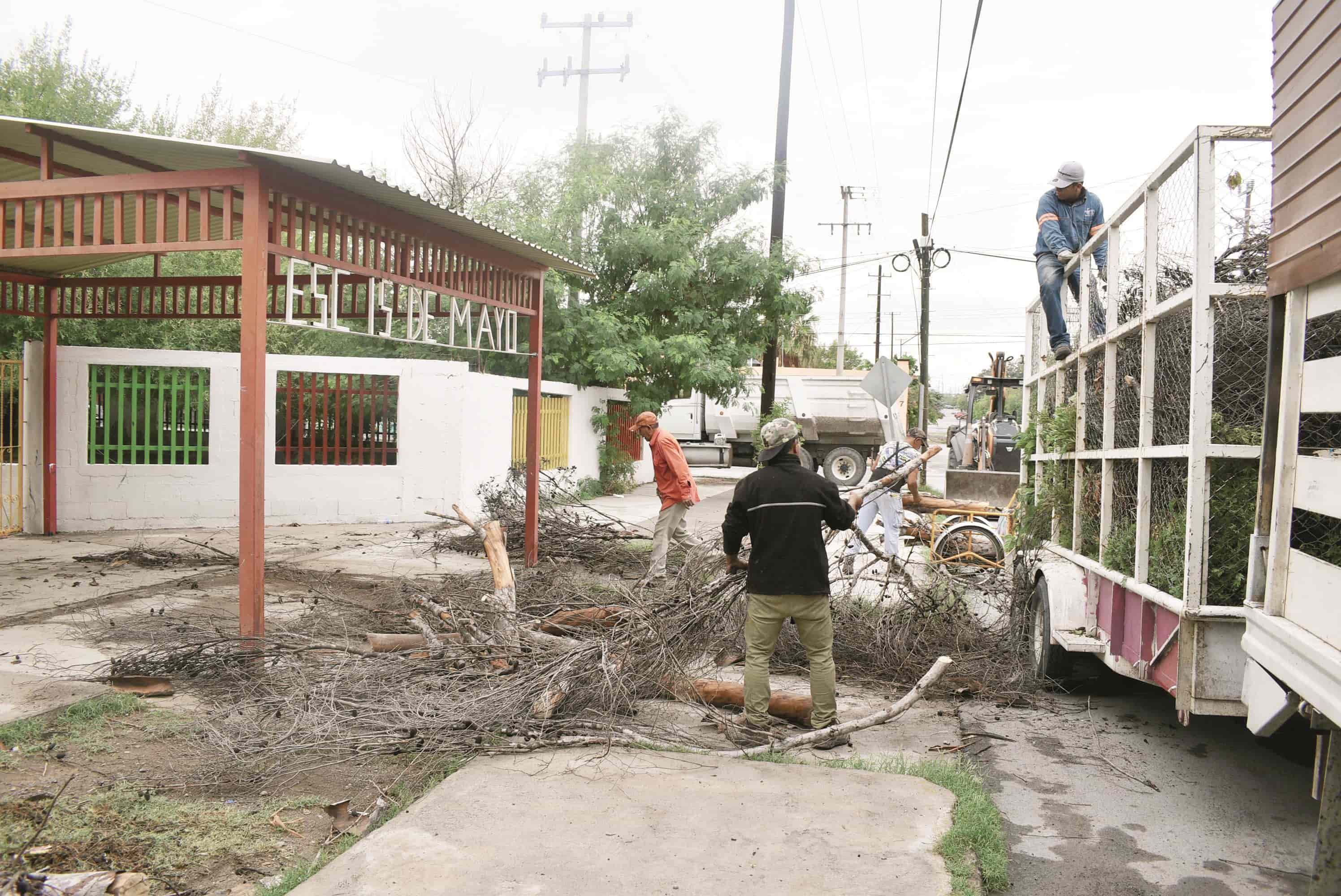 Atiende Frontera a afectados por lluvia