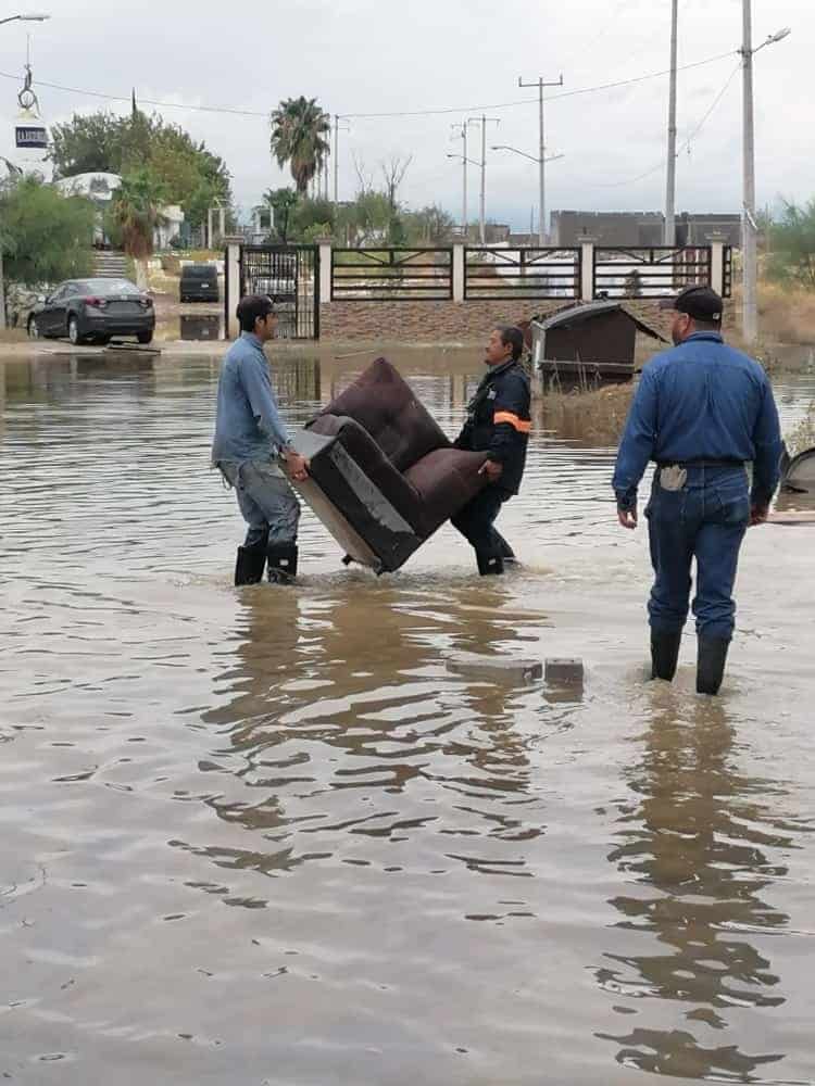 Atiende Frontera a afectados por lluvia