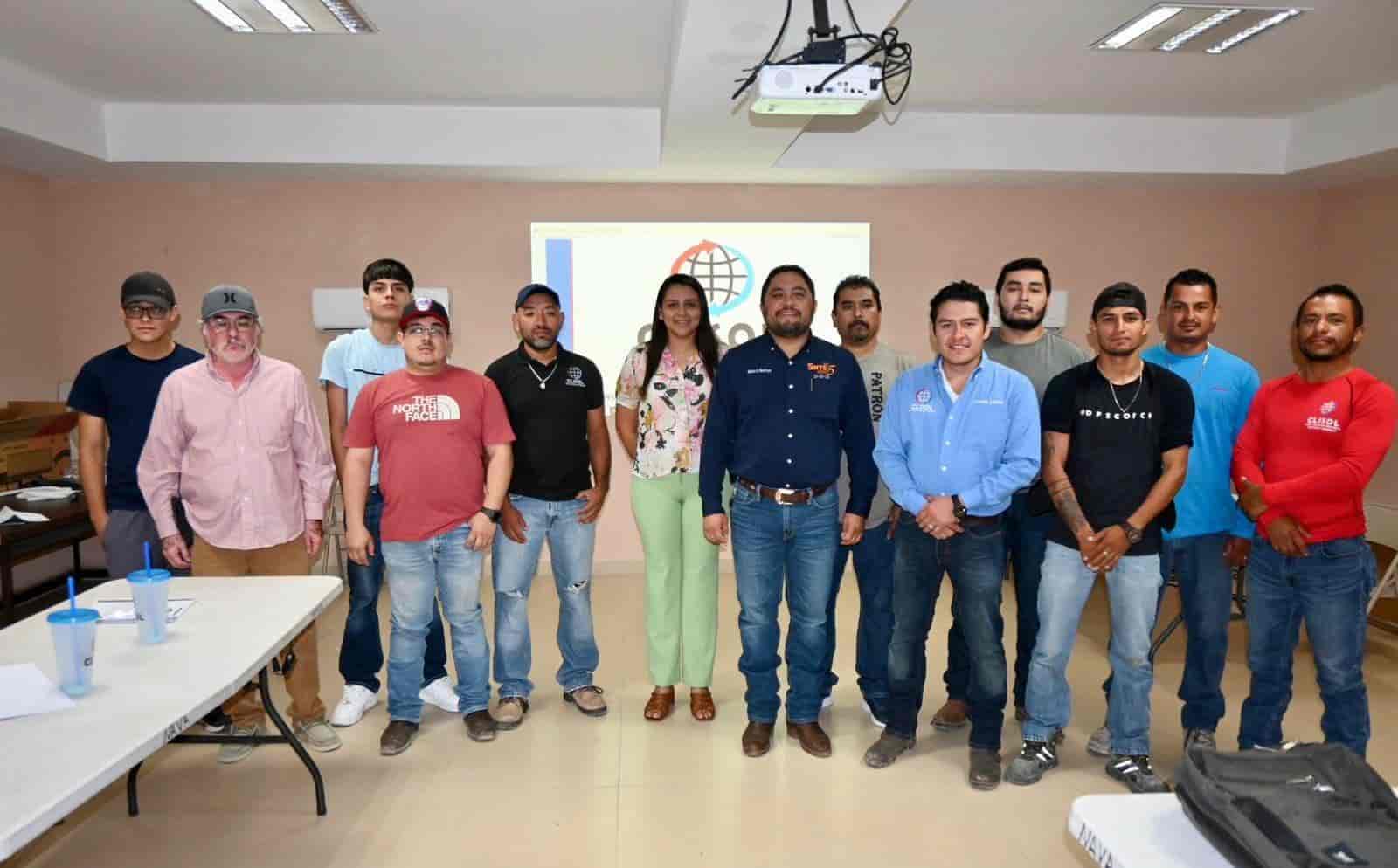 Terminan curso de mantenimiento