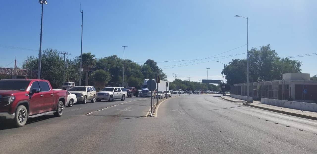 Realizan simulacro en puente internacional