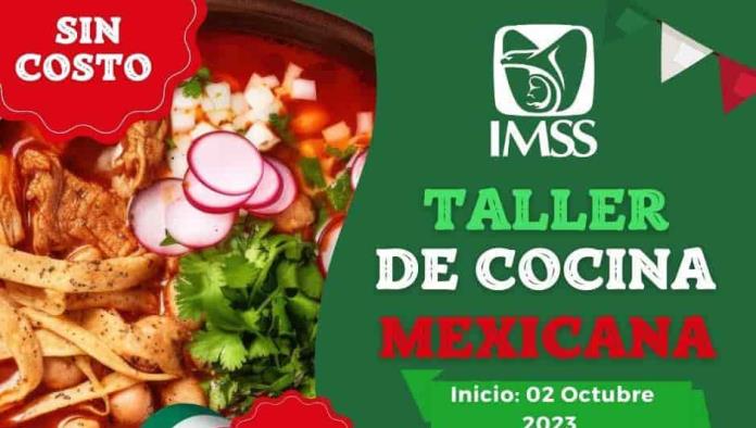 Invitan a taller de Cocina Mexicana