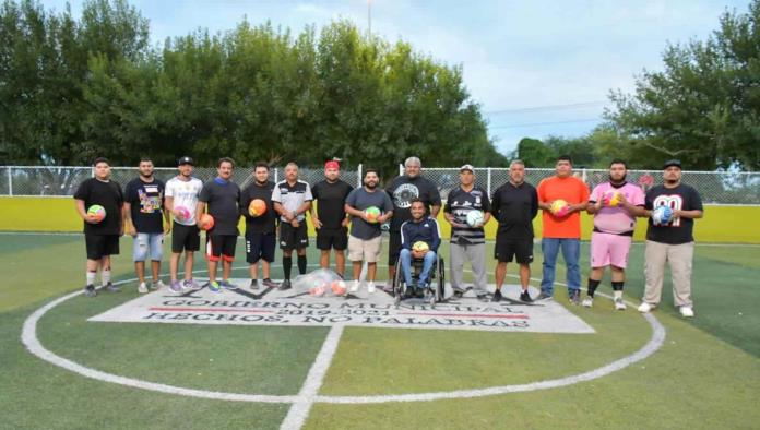 Inicia Liga de Fútbol Gordos 6x6