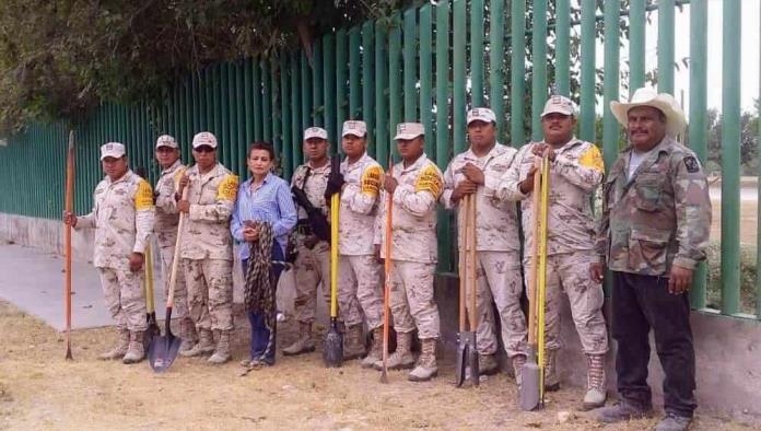 Reforestan parque Braulio Fernández